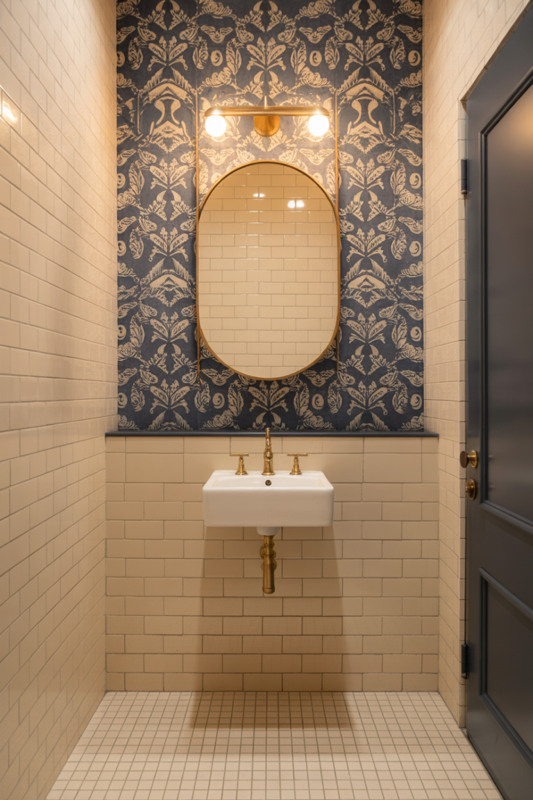 16 Hidden Small Powder Room Decor Ideas That Wow Fast