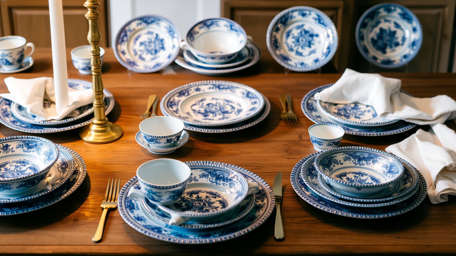 1. Classic Blue and White China