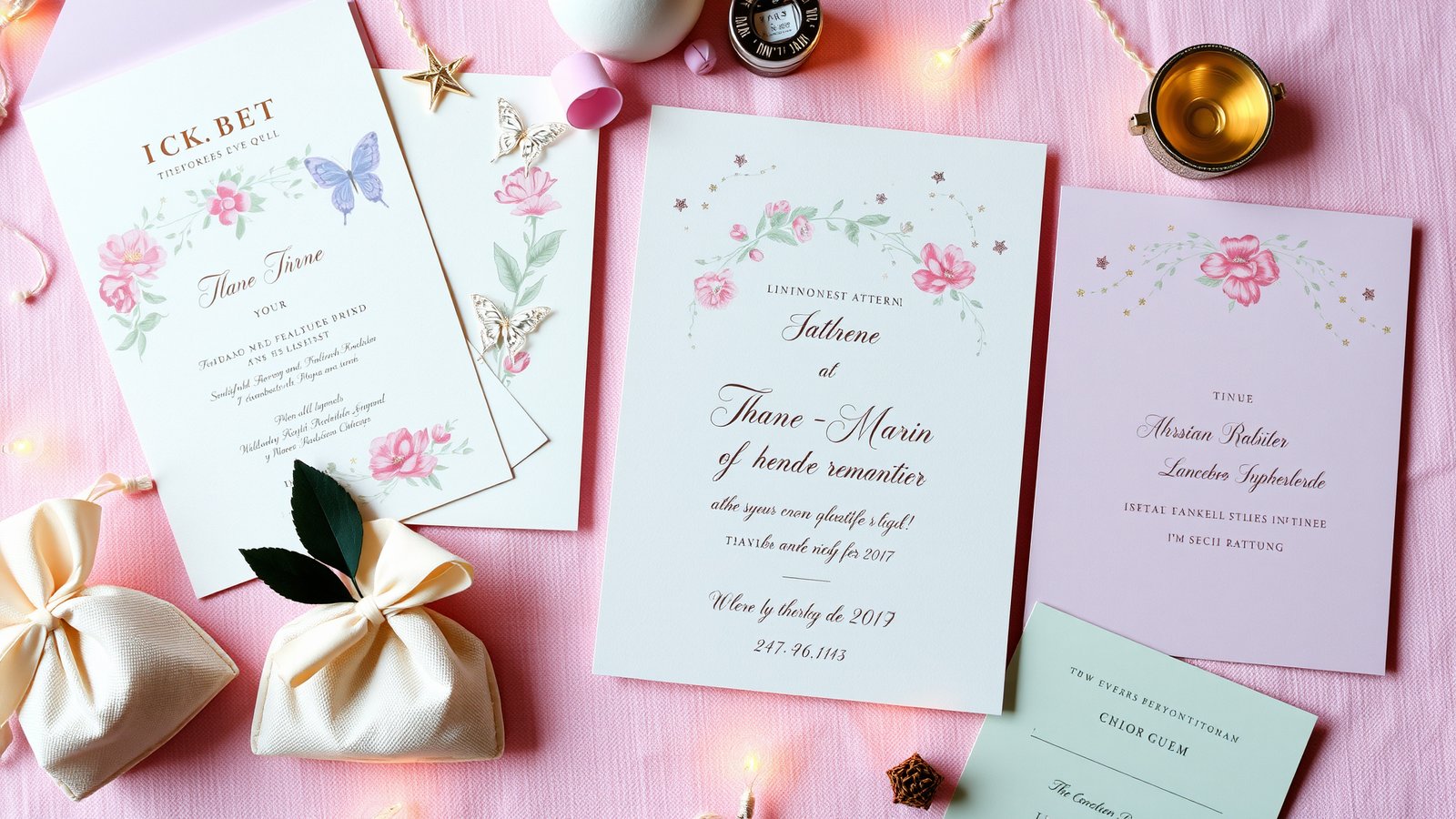 1. Enchanted Fairy Invitations