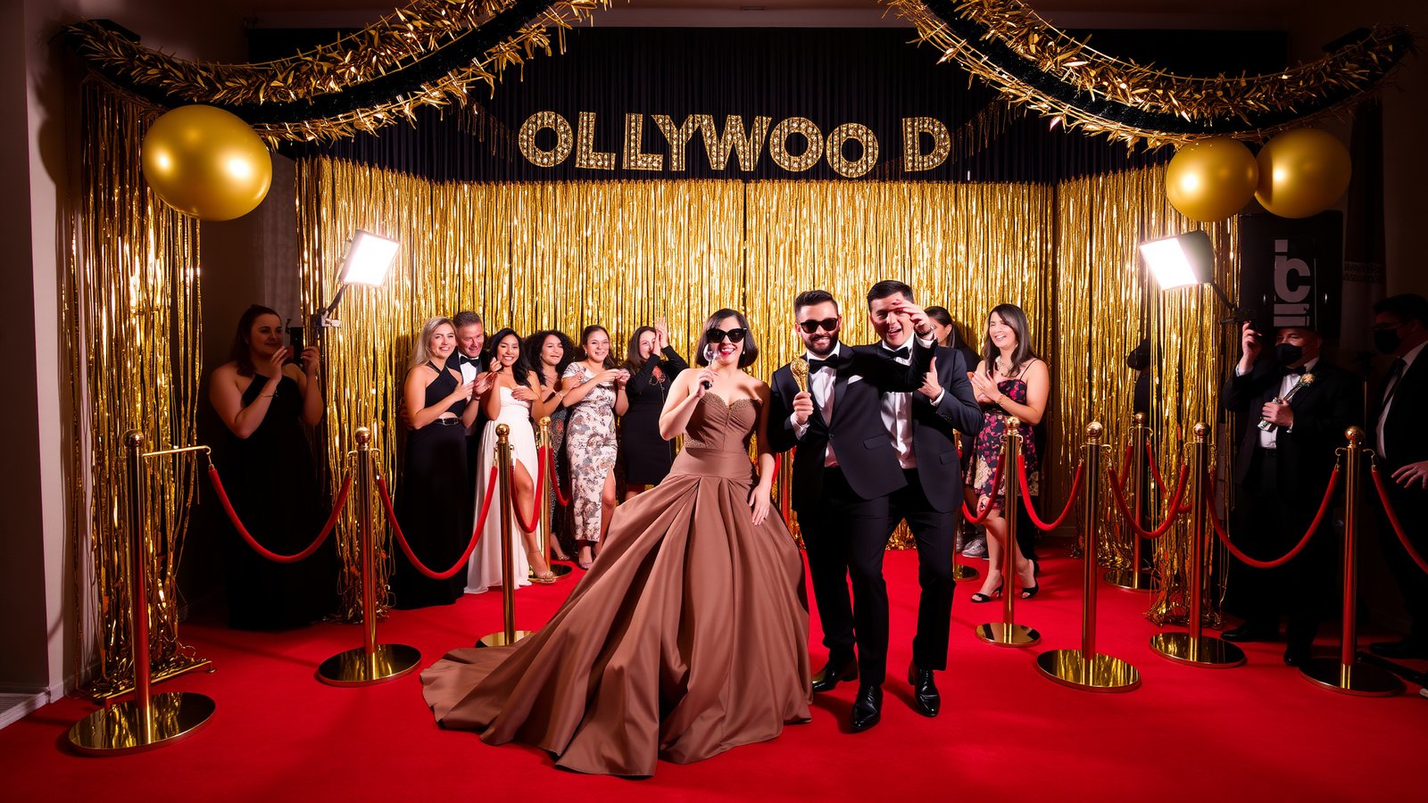 1. Glamorous Hollywood Red Carpet