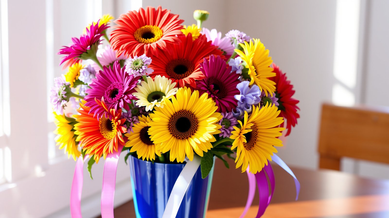 10. Vibrant Gerbera Daisies