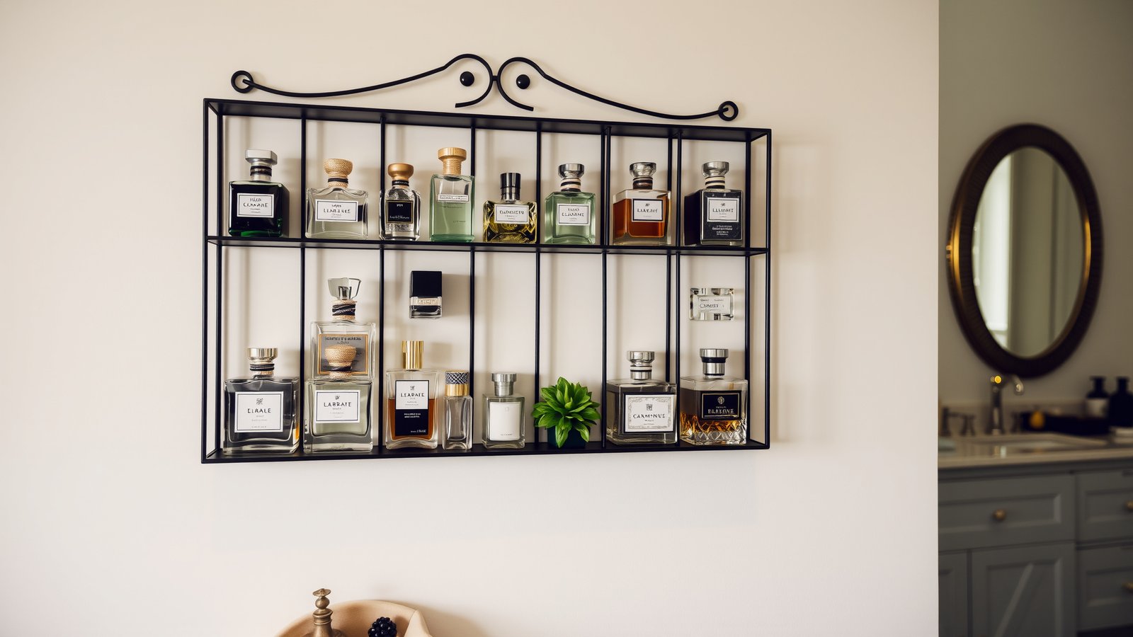 10. Wall-Mounted Racks