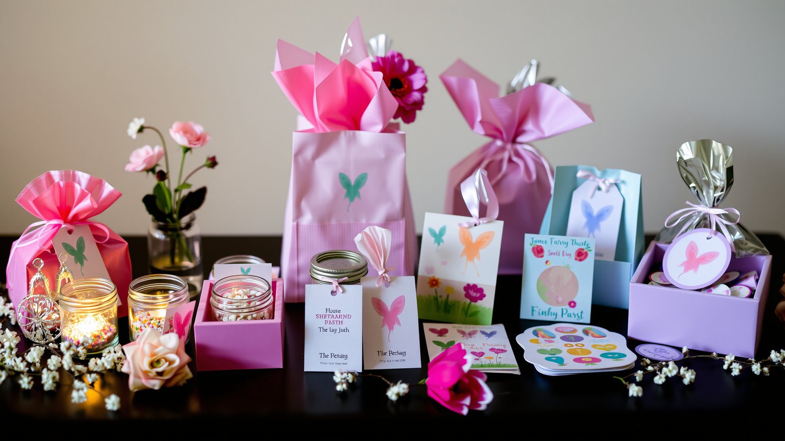 11. Fairy-Themed Party Favors