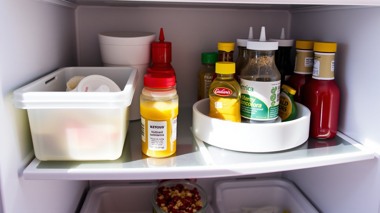 11. Keep Condiments Visible