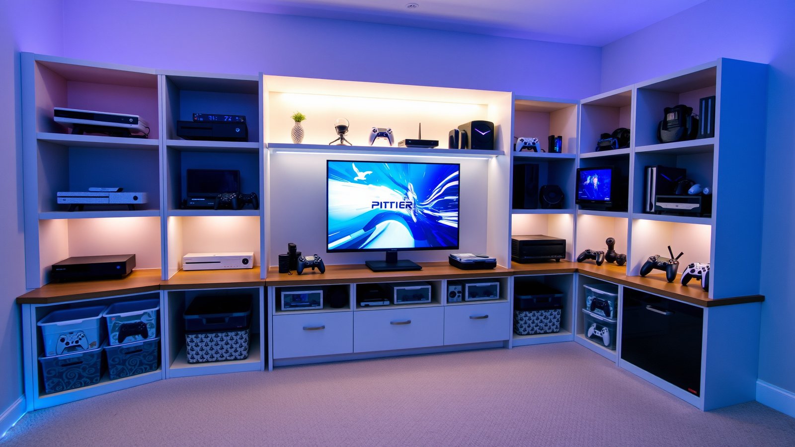 12. Console and Game Storage