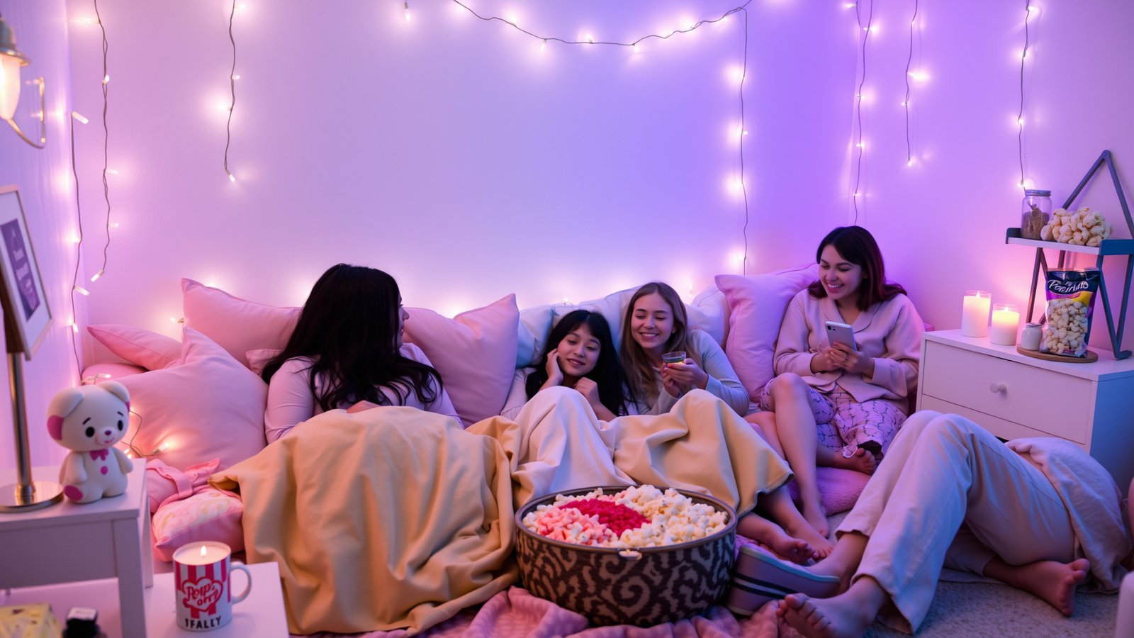 12. Cozy Pajama Party
