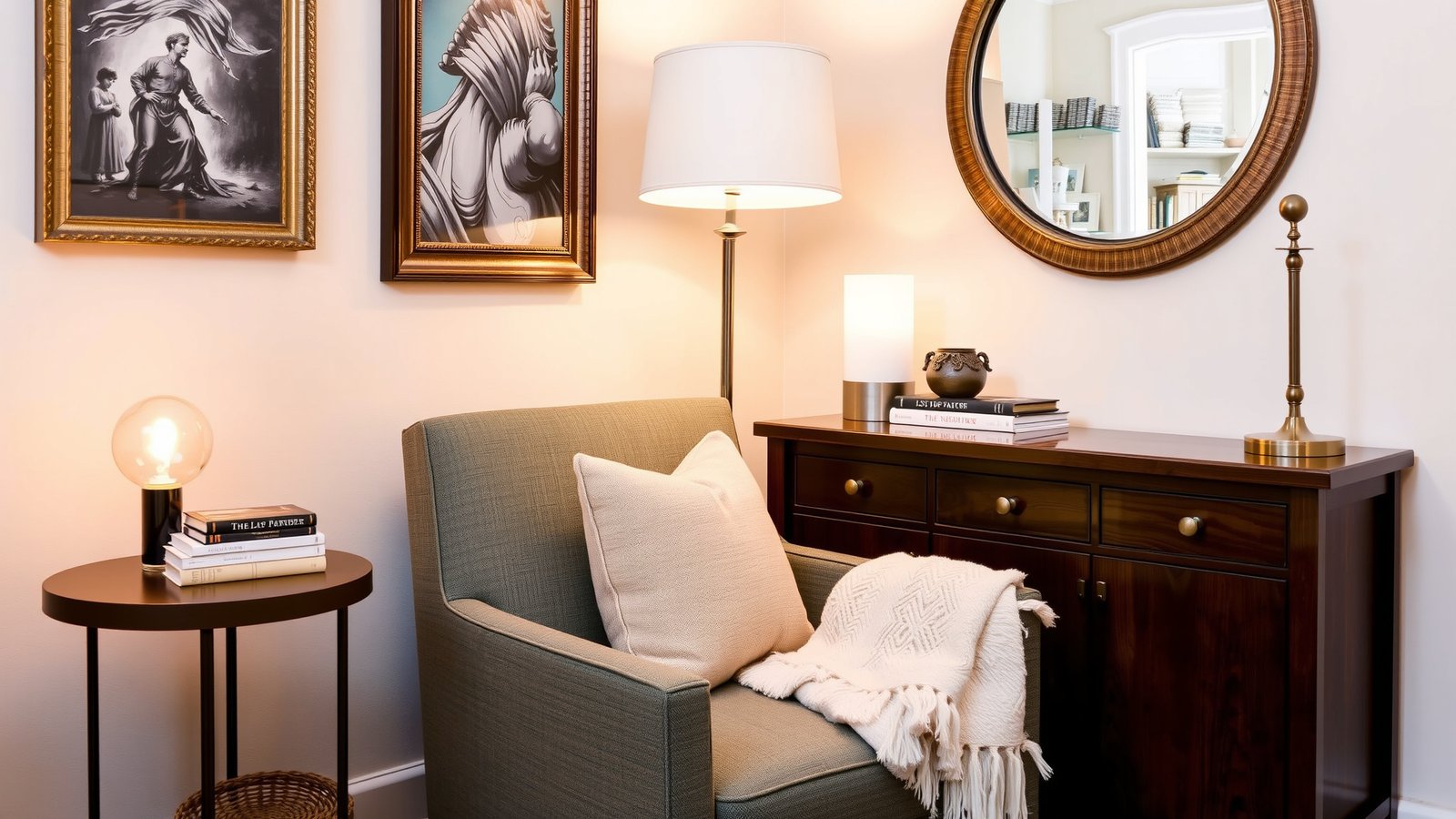 12. Create a Cozy Reading Nook