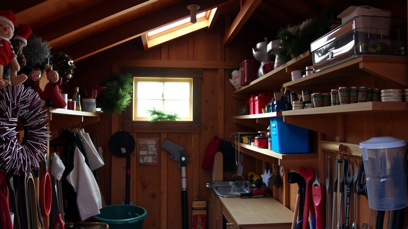 12. Install Overhead Storage