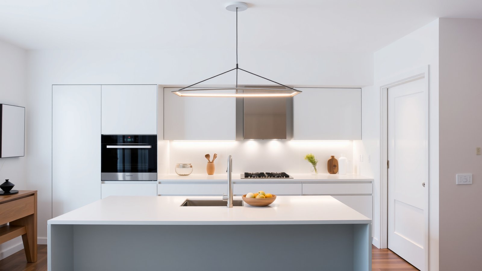 12. Minimalist Lighting for a Clean Aesthetic