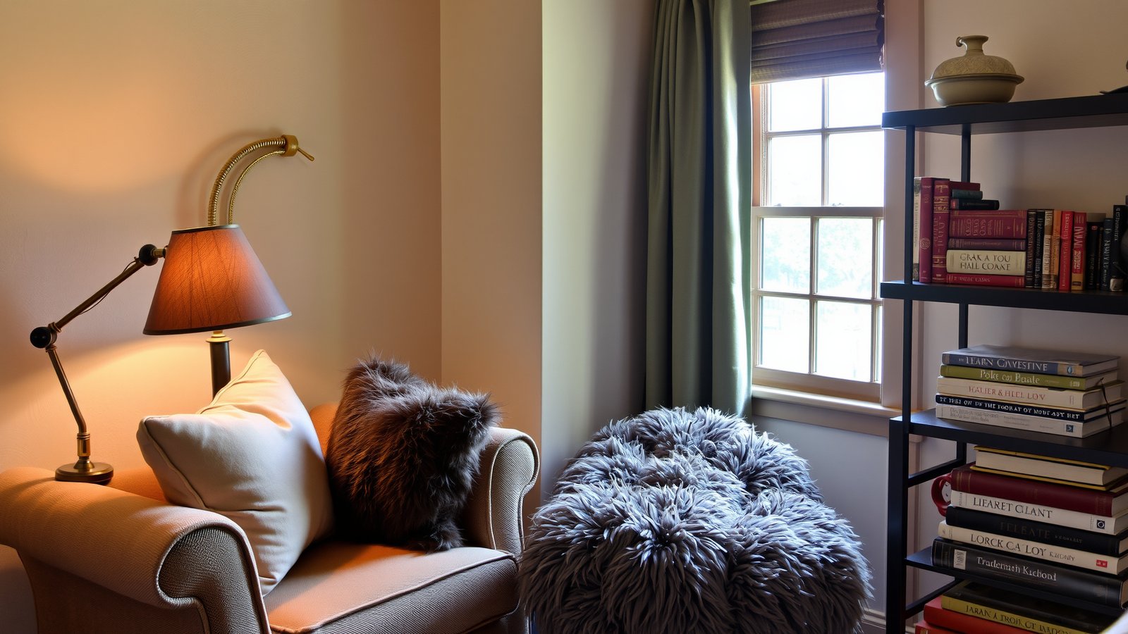 13. Create a Cozy Reading Nook
