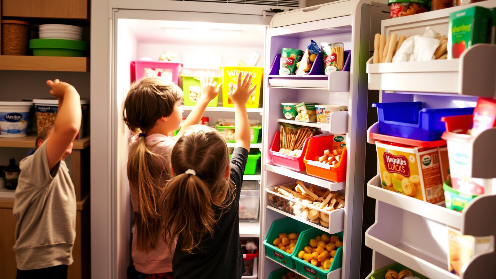 13. Create a Family Snack Zone
