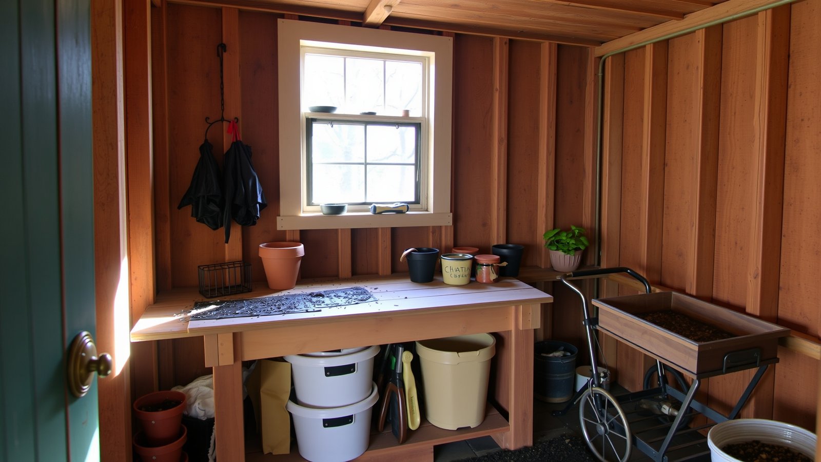 13. Create a Potting Station