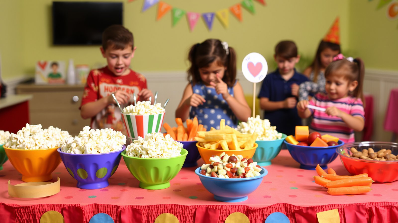 13. Set Up a Snack Station