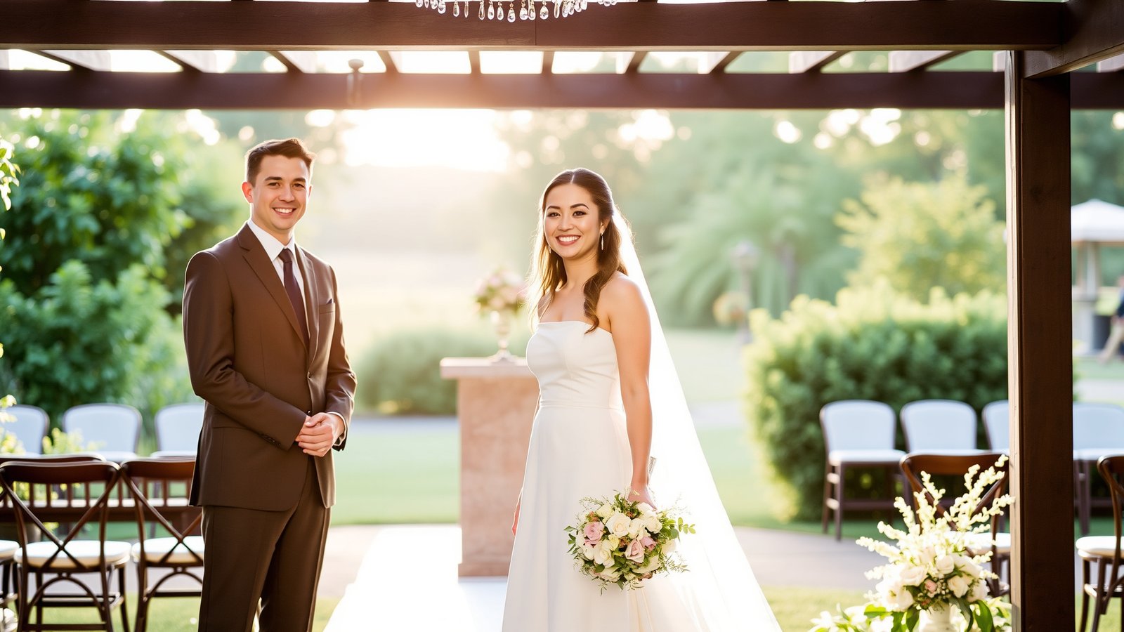 13. Stylish Attire for the Couple