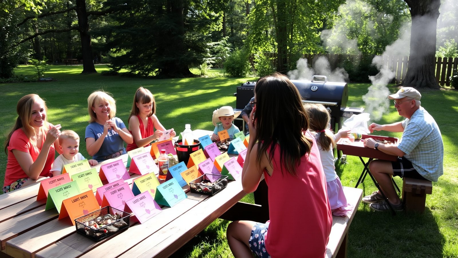 14. DIY BBQ Baby Shower Games