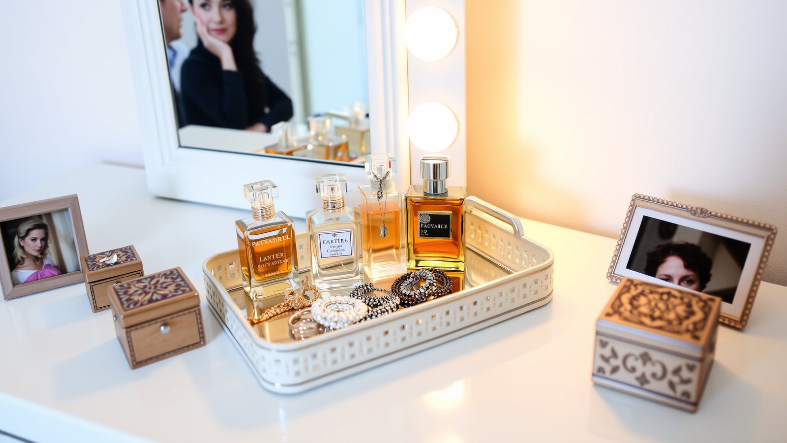 14. Perfume and Jewelry Combo