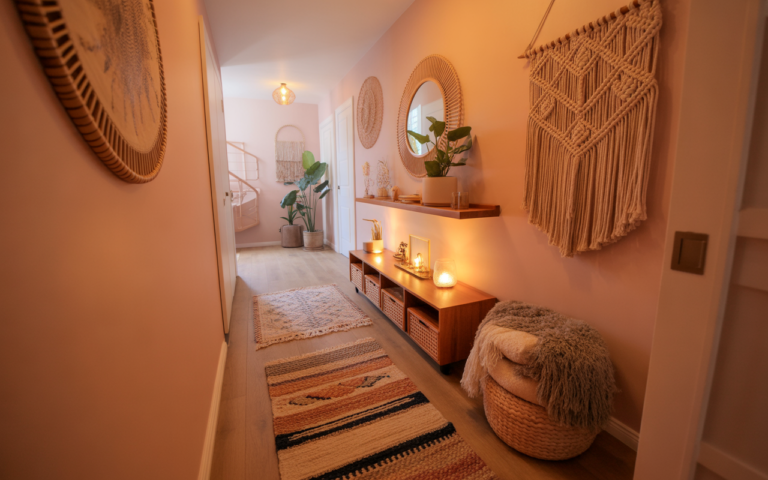 15 Beautiful Bohemian Hallway Decor Ideas