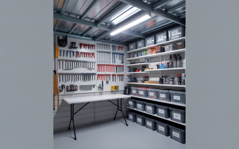 15 Brilliant Space Saving Hacks for Shed Organization