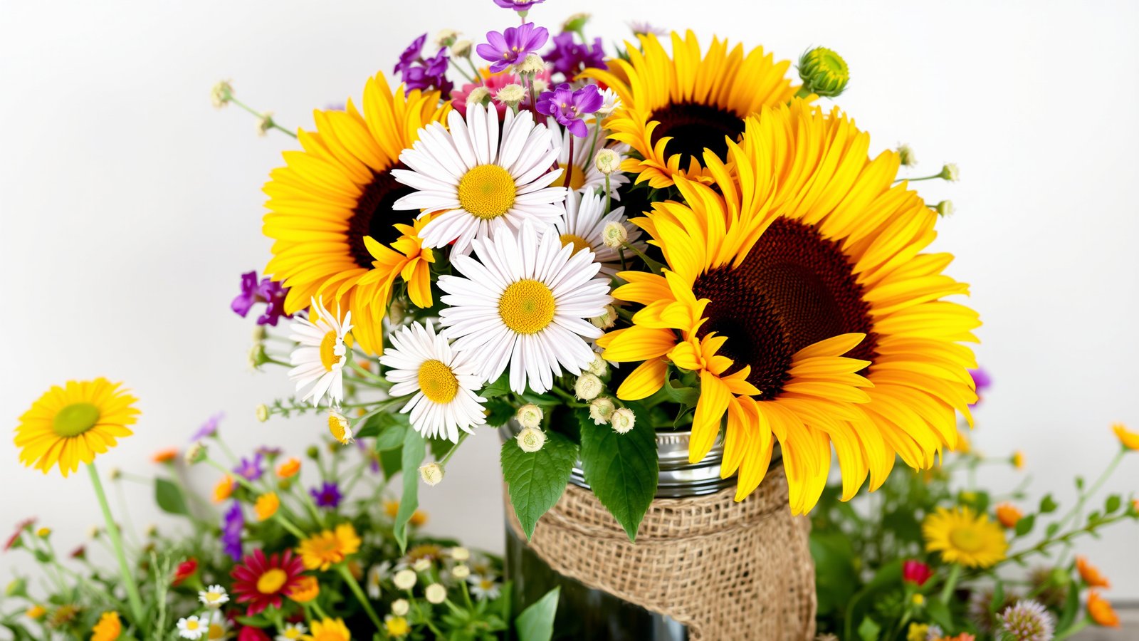 2. Bright Sunflowers
