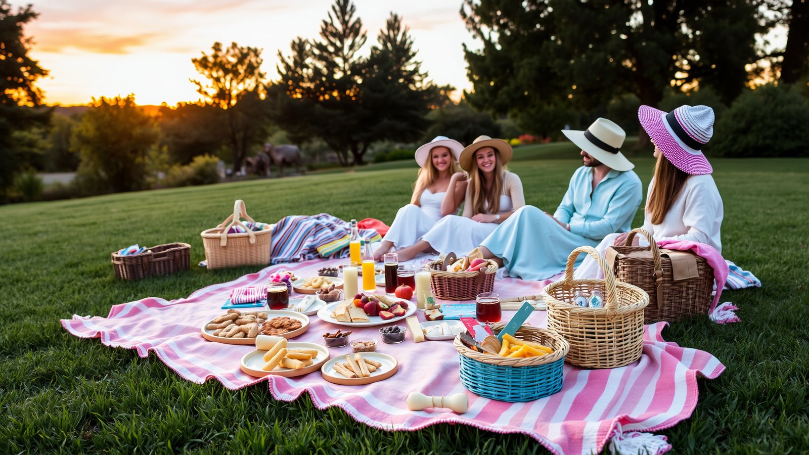 2. Fun Outdoor Picnic
