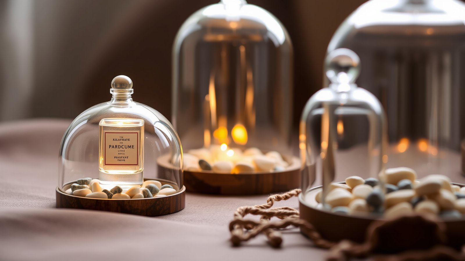 2. Glass Domes for Elegance