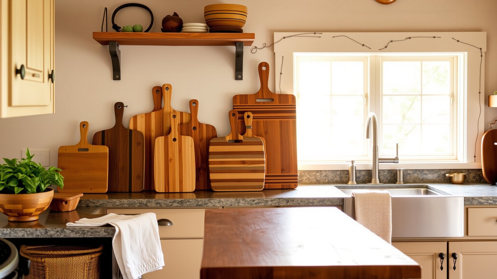 2. Stylish Cutting Boards