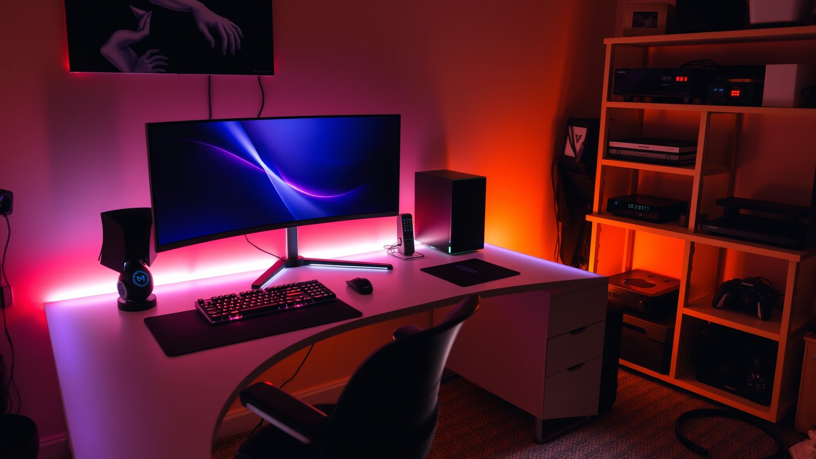 3. Custom Gaming Desk