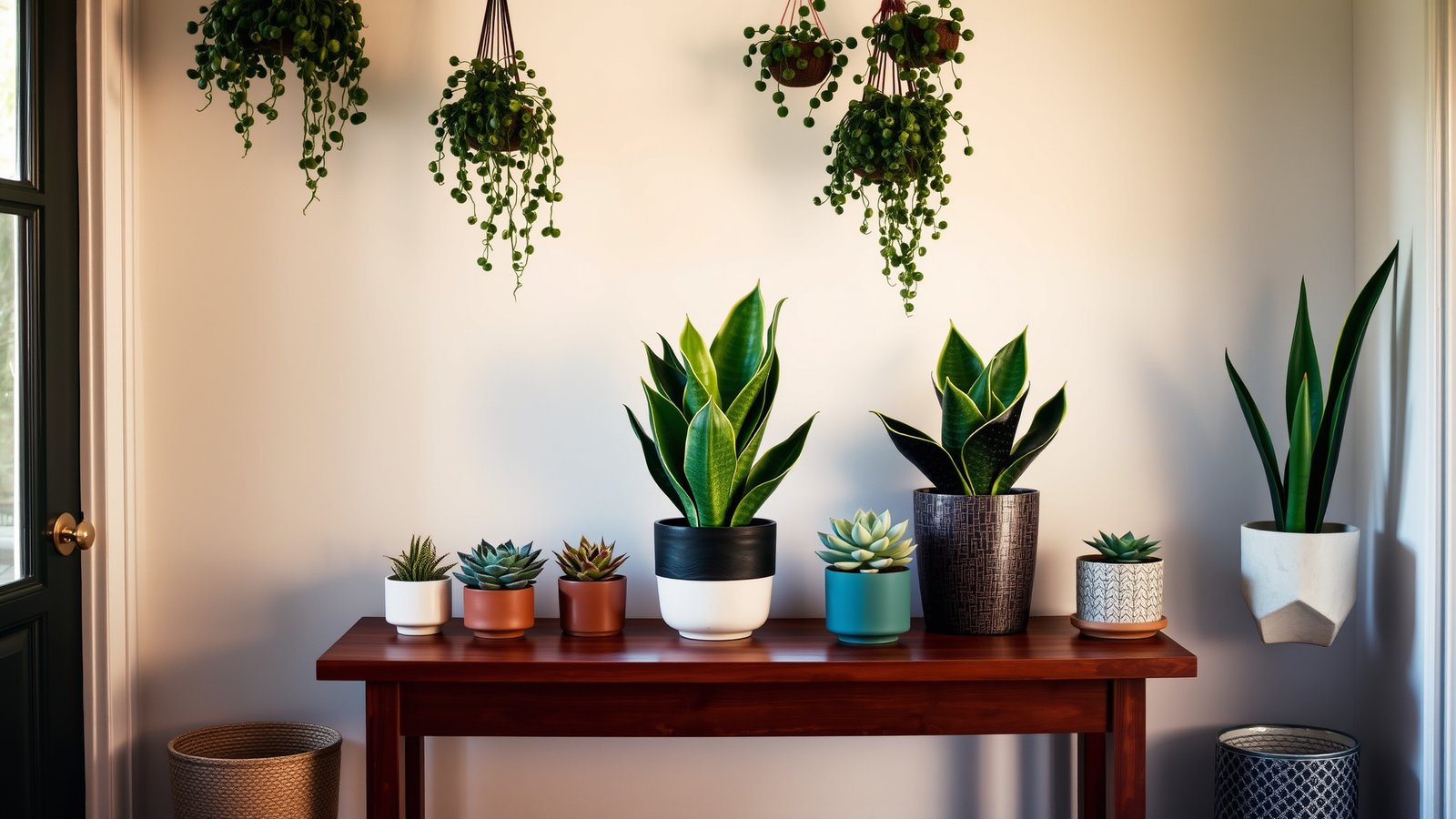 3. Go Green with Plants