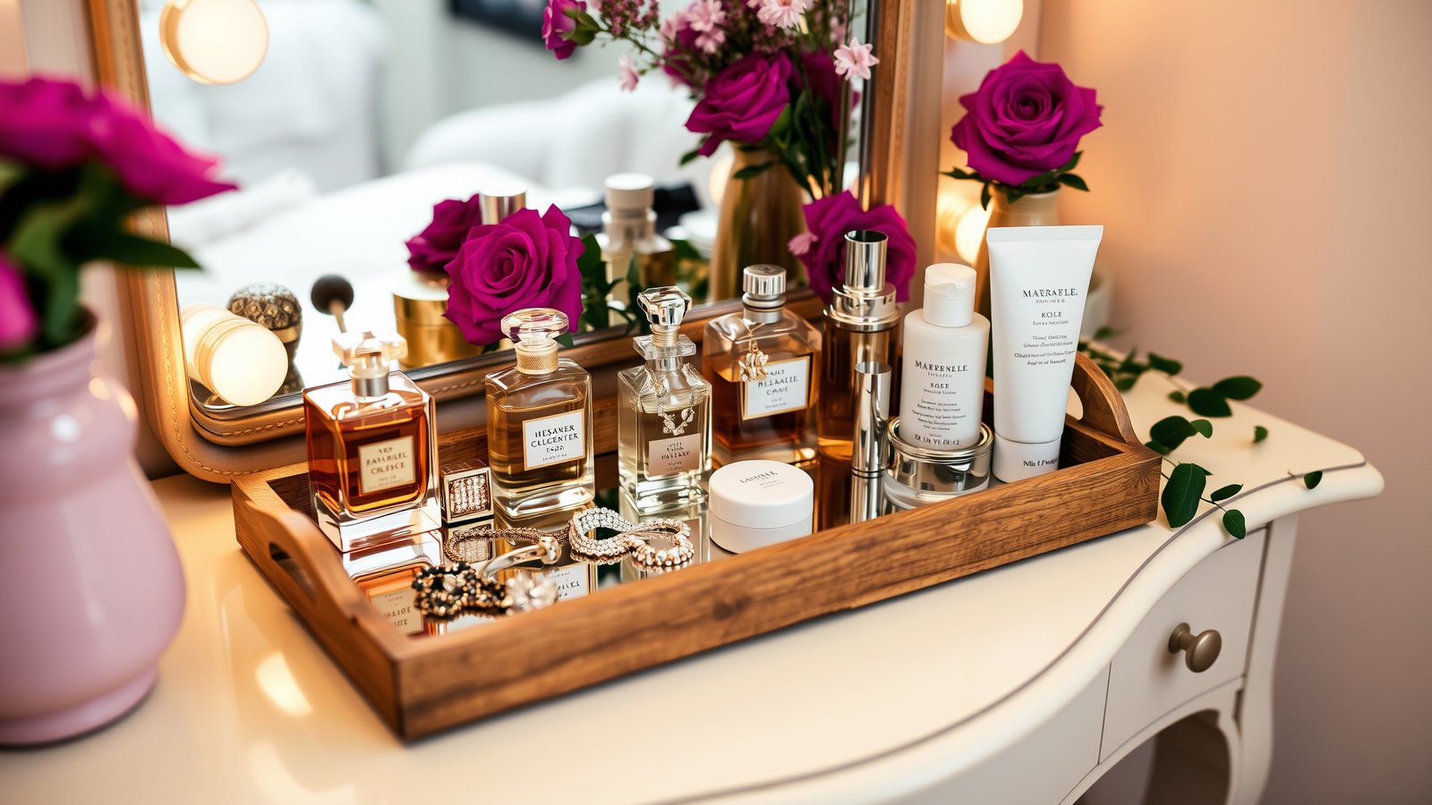 3. Perfume Tray with a Twist