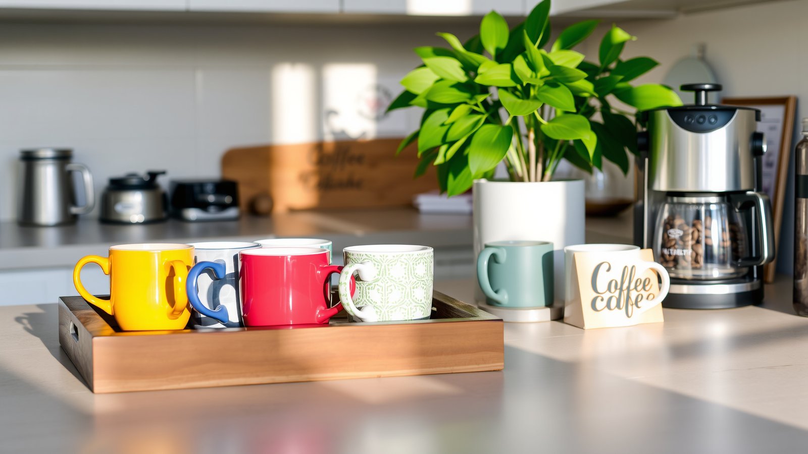 4. A Cozy Coffee Bar