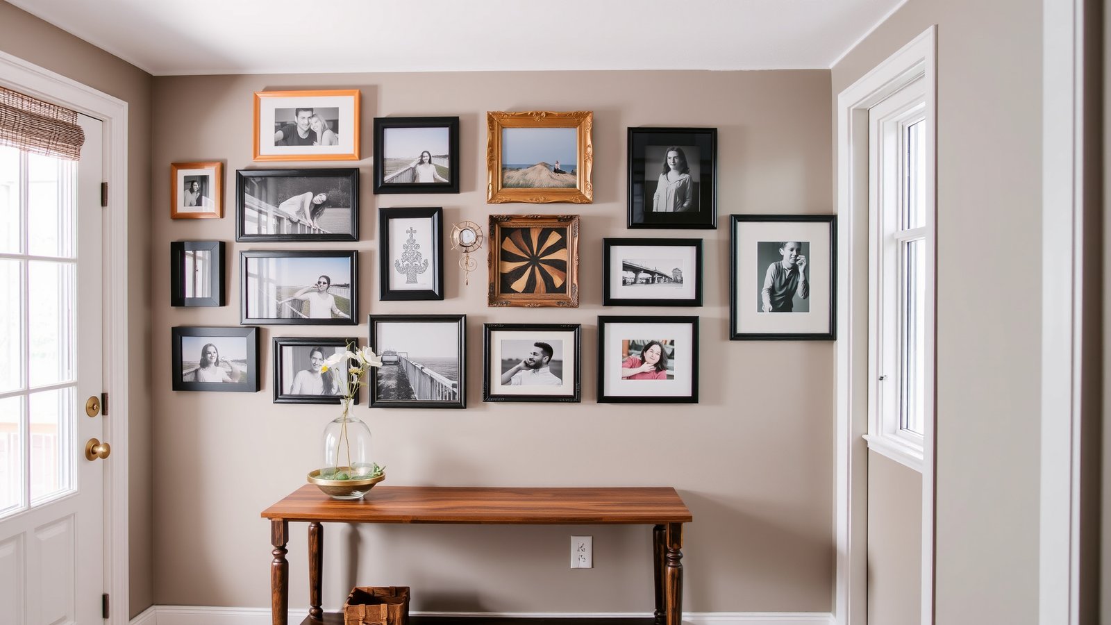 4. Create a Gallery Wall Above