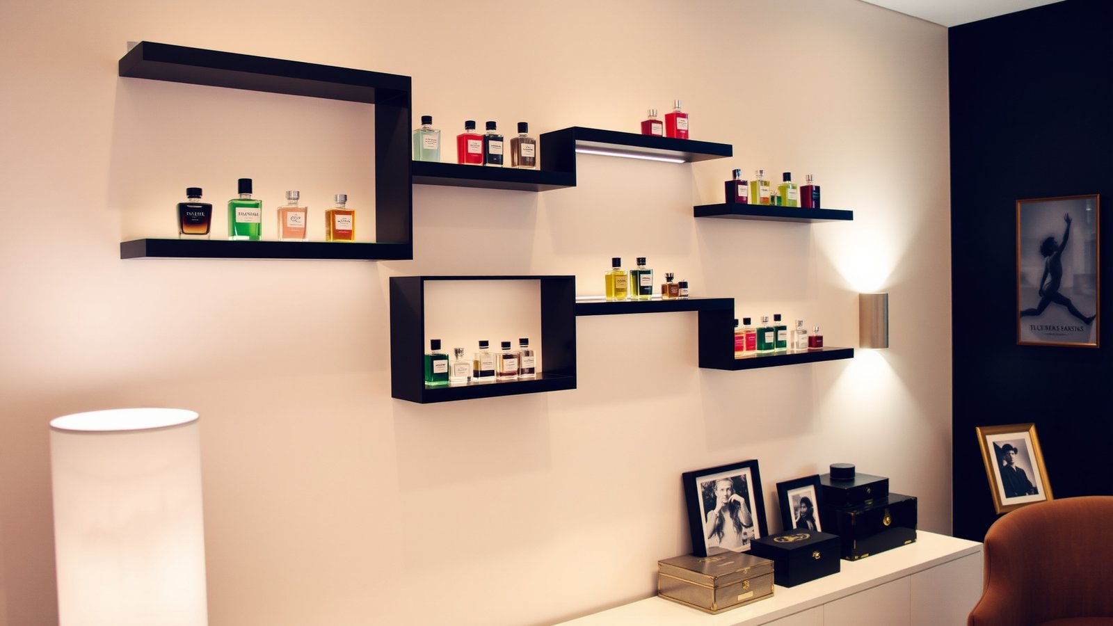 4. Floating Shelves