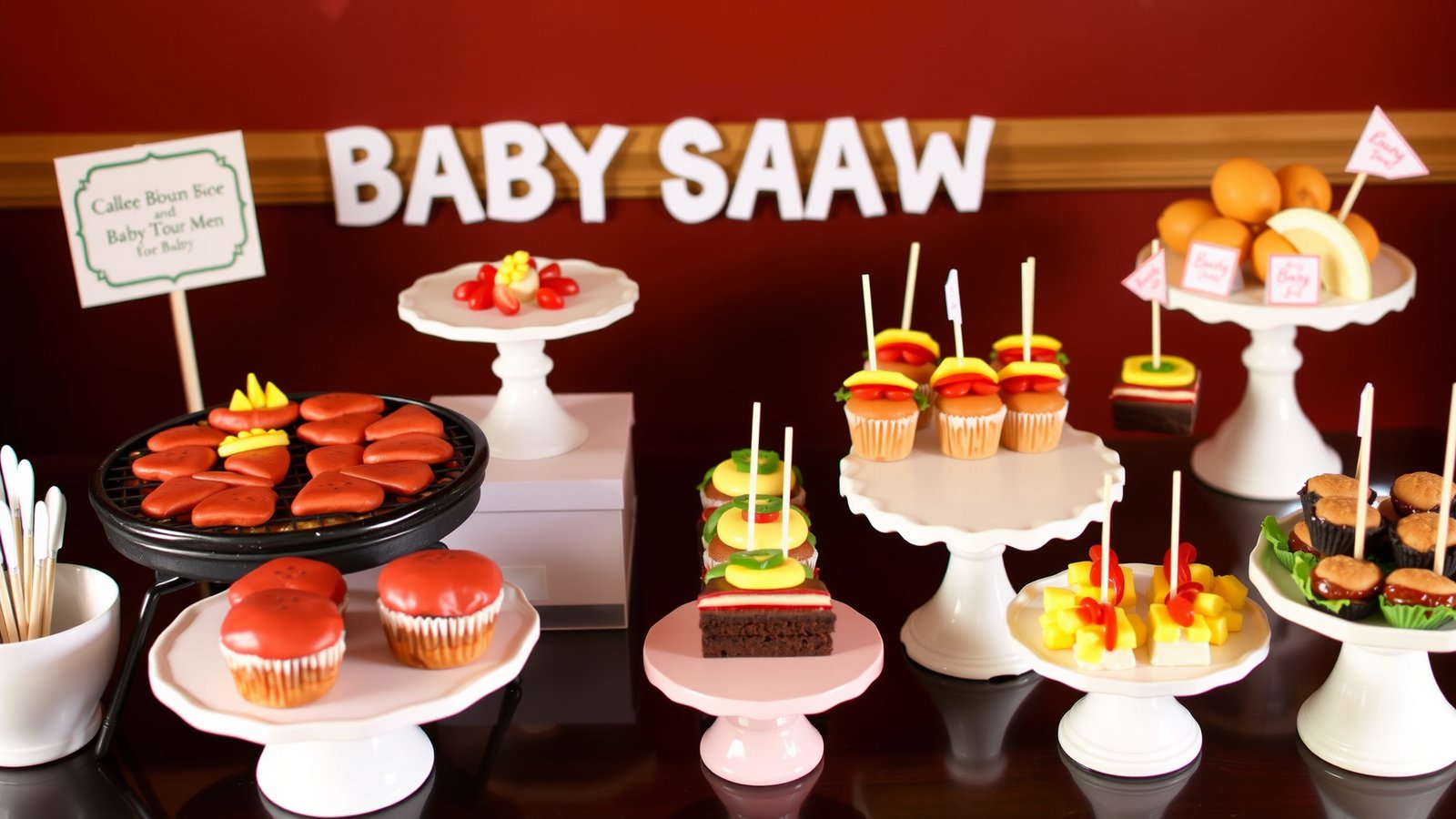 5. BBQ Cake and Desserts