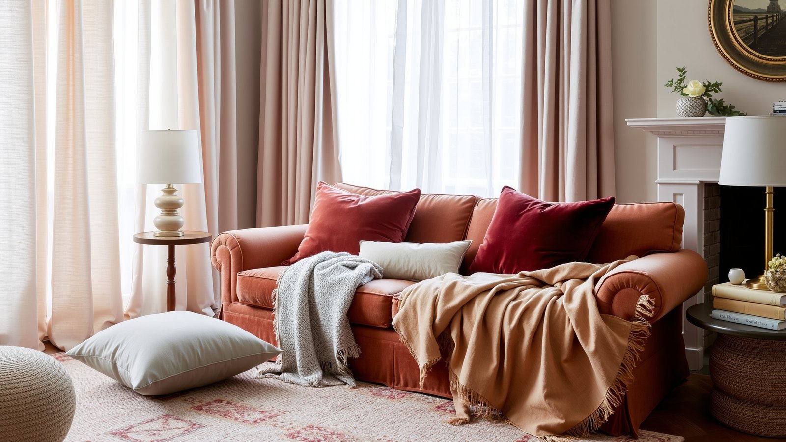 5. Layer Your Textiles