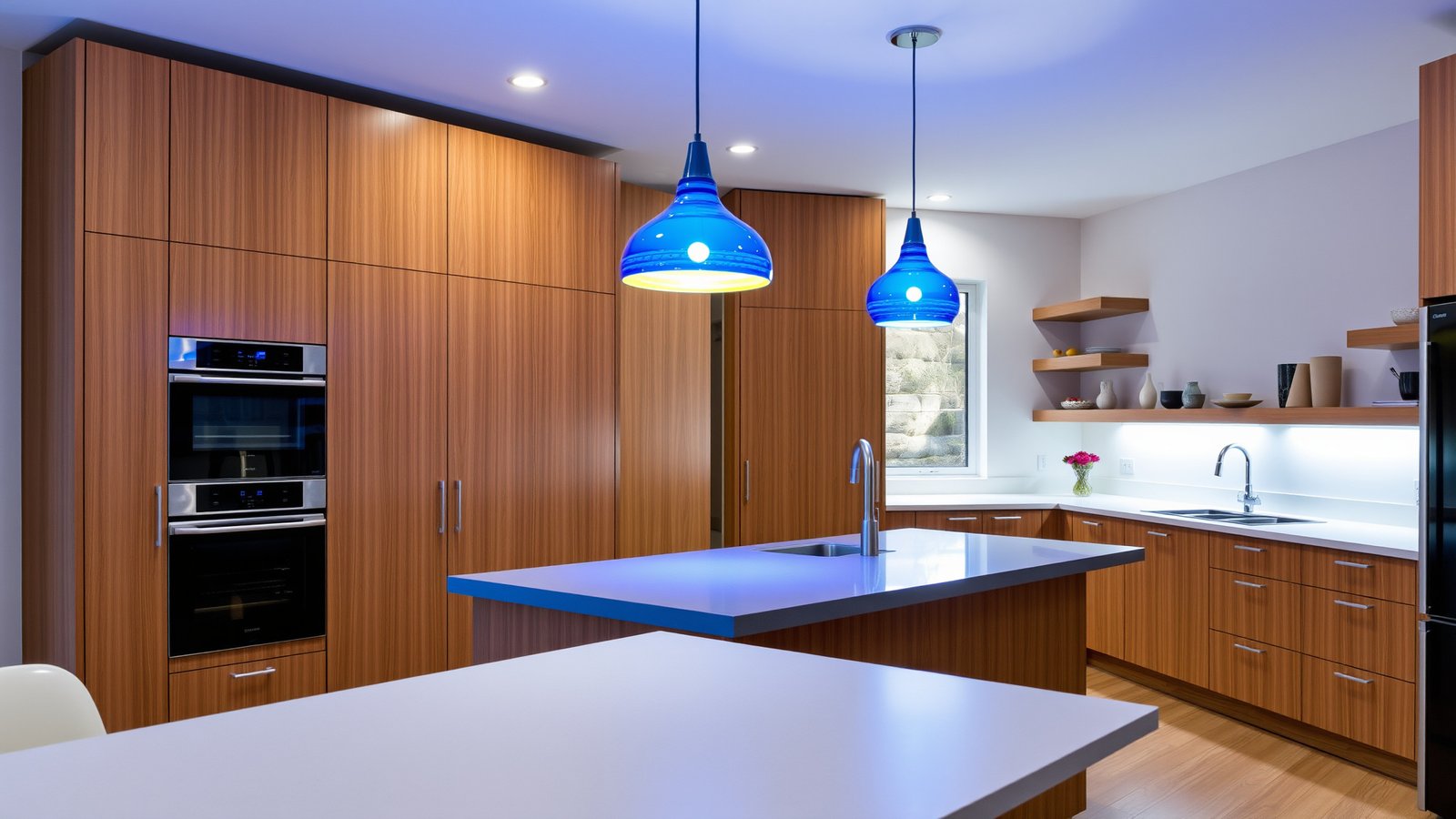 6. Colorful Lighting for a Fun Twist