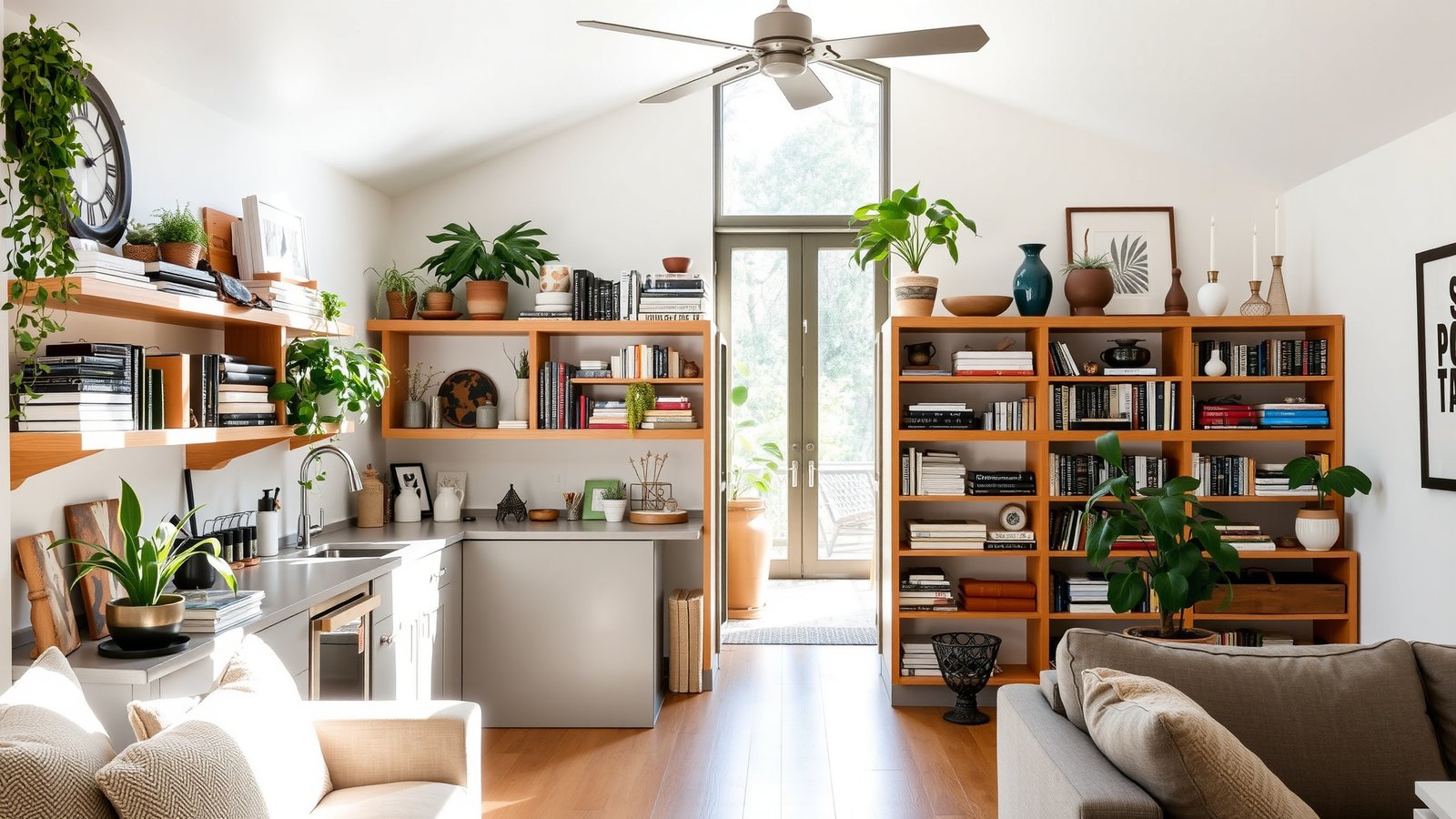 6. Embrace Open Shelving