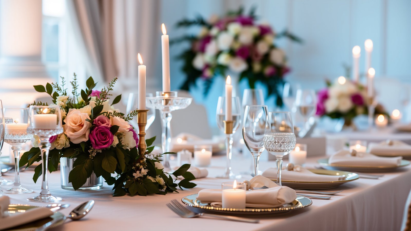 6. Luxurious Table Settings