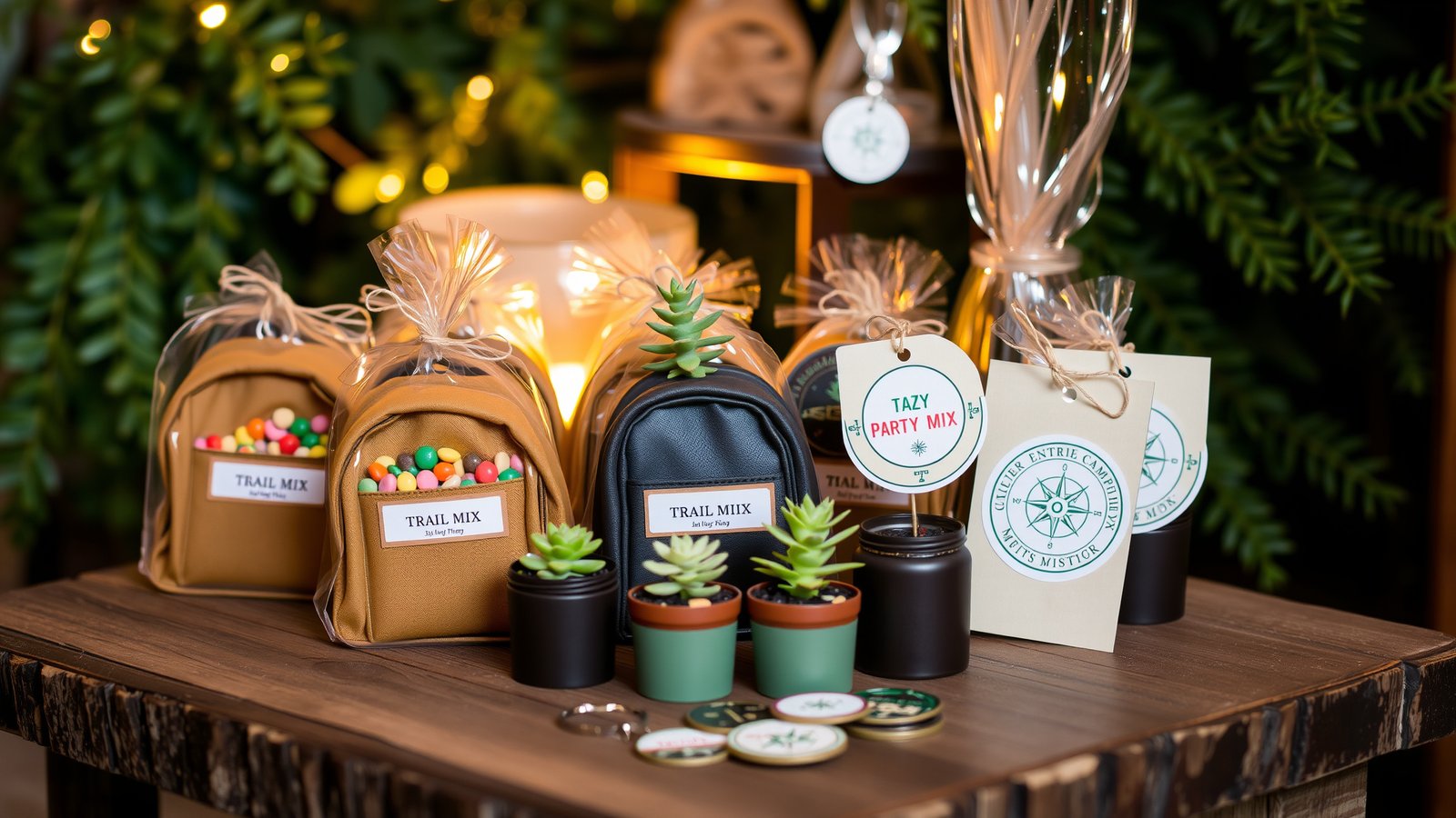 6. Nature-Inspired Party Favors