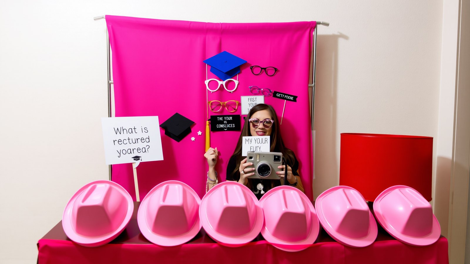 6. Pink Photo Booth