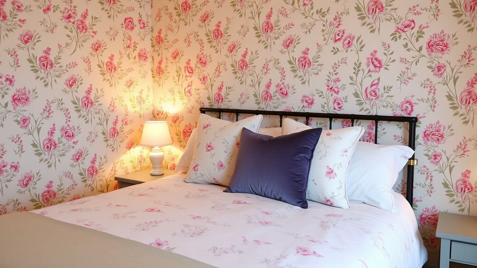 6. Use Floral Patterns Wisely