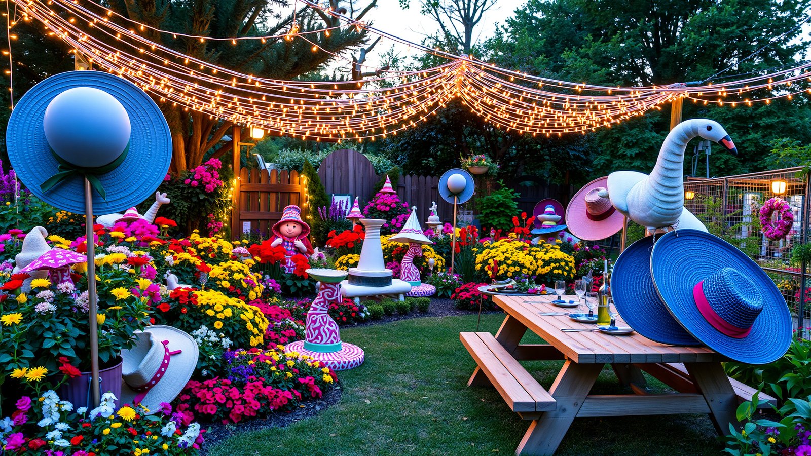 6. Whimsical Garden Party