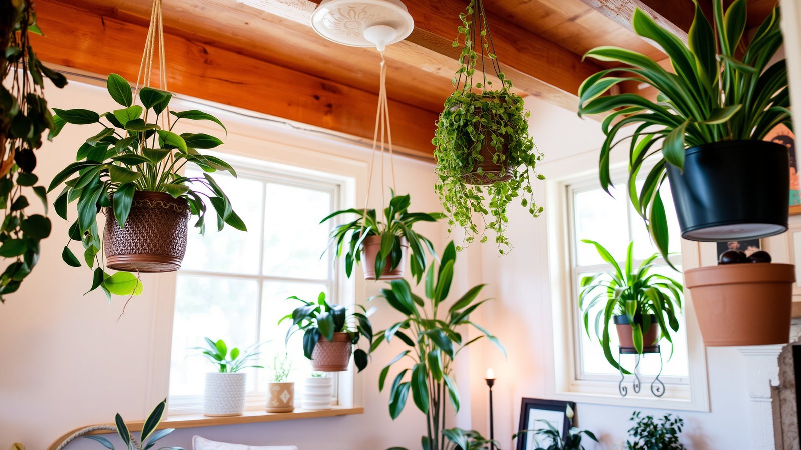 7. Incorporate Nature with Indoor Plants