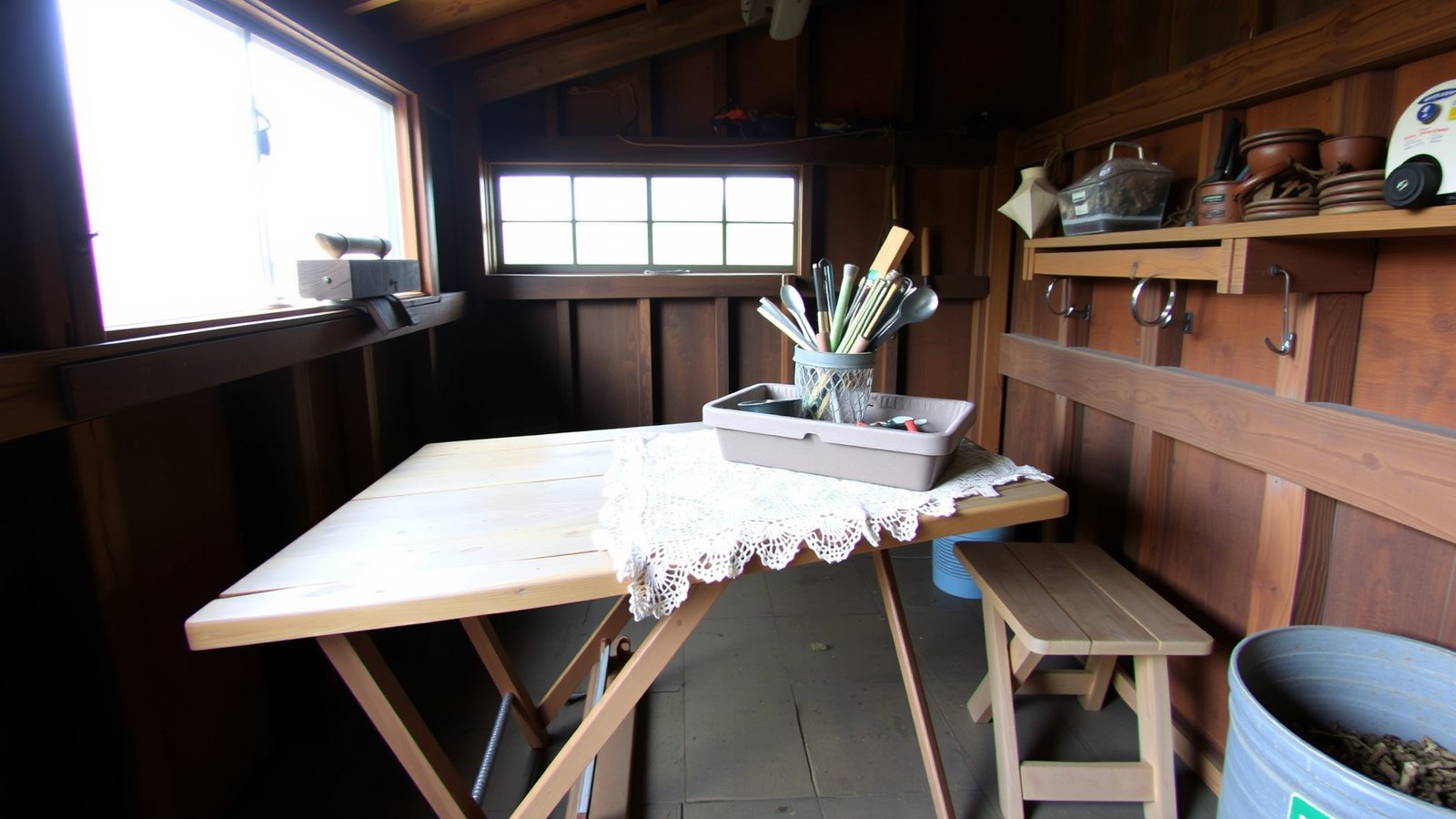 7. Install a Folding Table