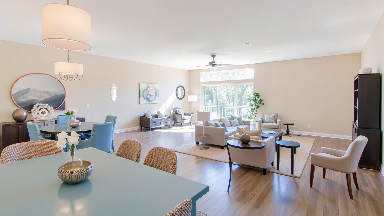 7. Use Color to Separate Spaces