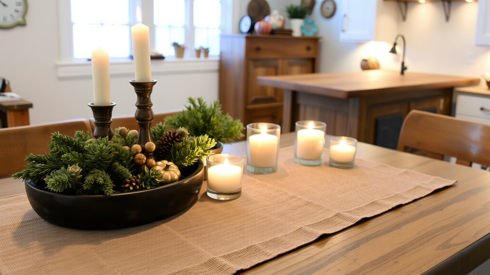 9. Cozy Table Runner