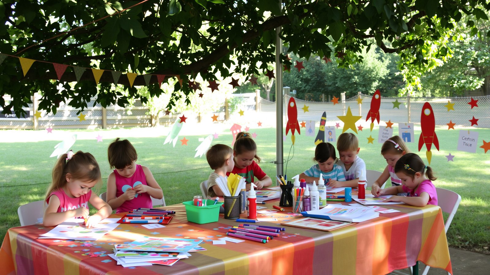 9. Craft Station for Kids