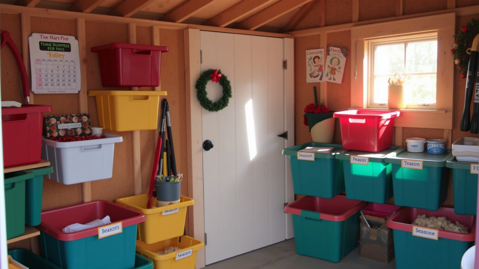 9. Create a Seasonal Storage Space