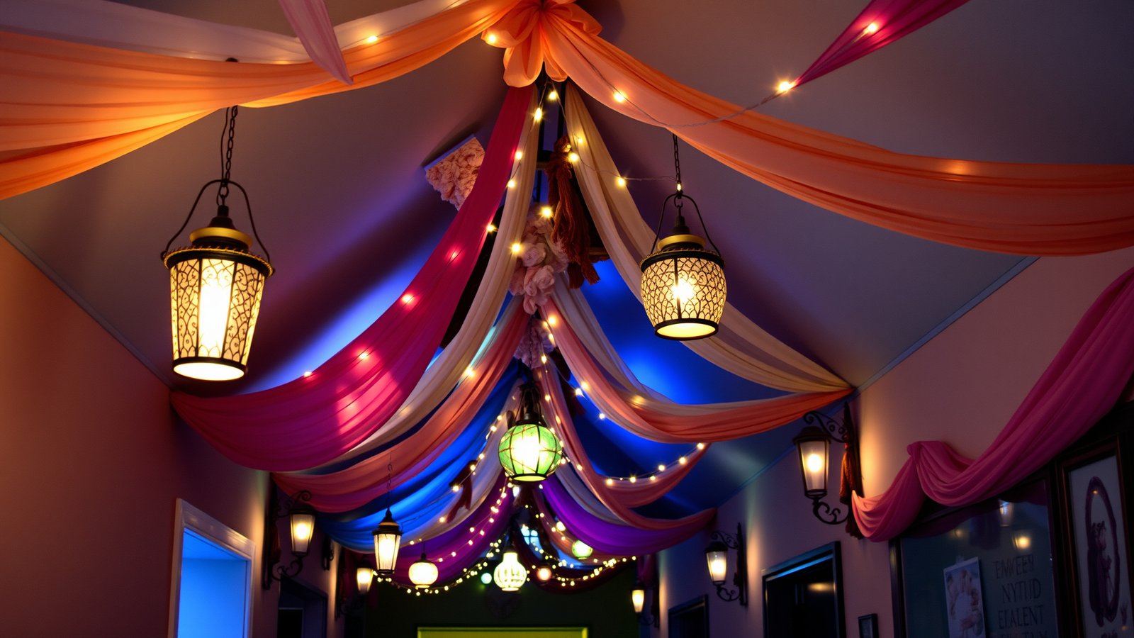 Whimsical Ceiling Decor