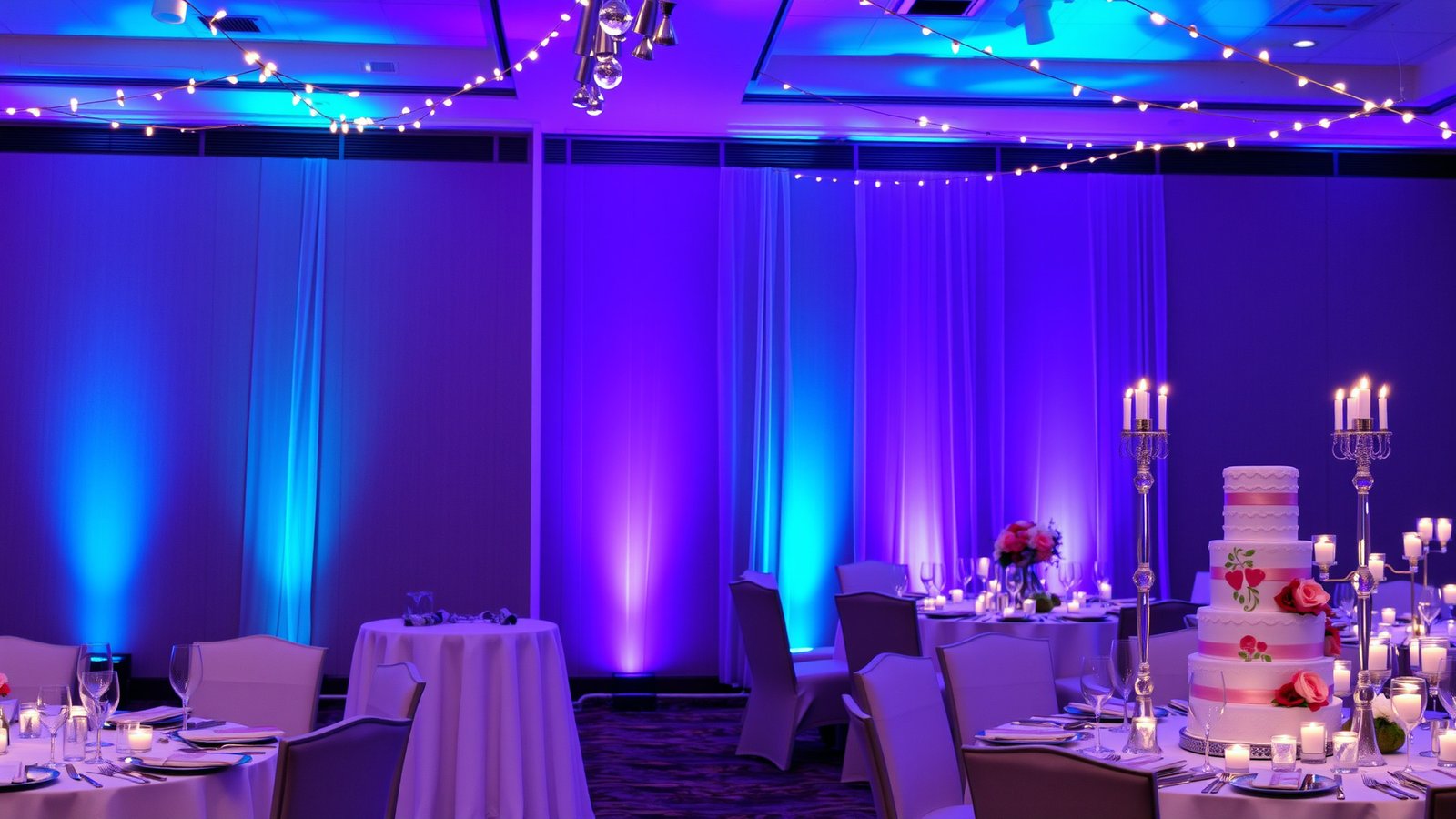 11. Jewel Tone Lighting