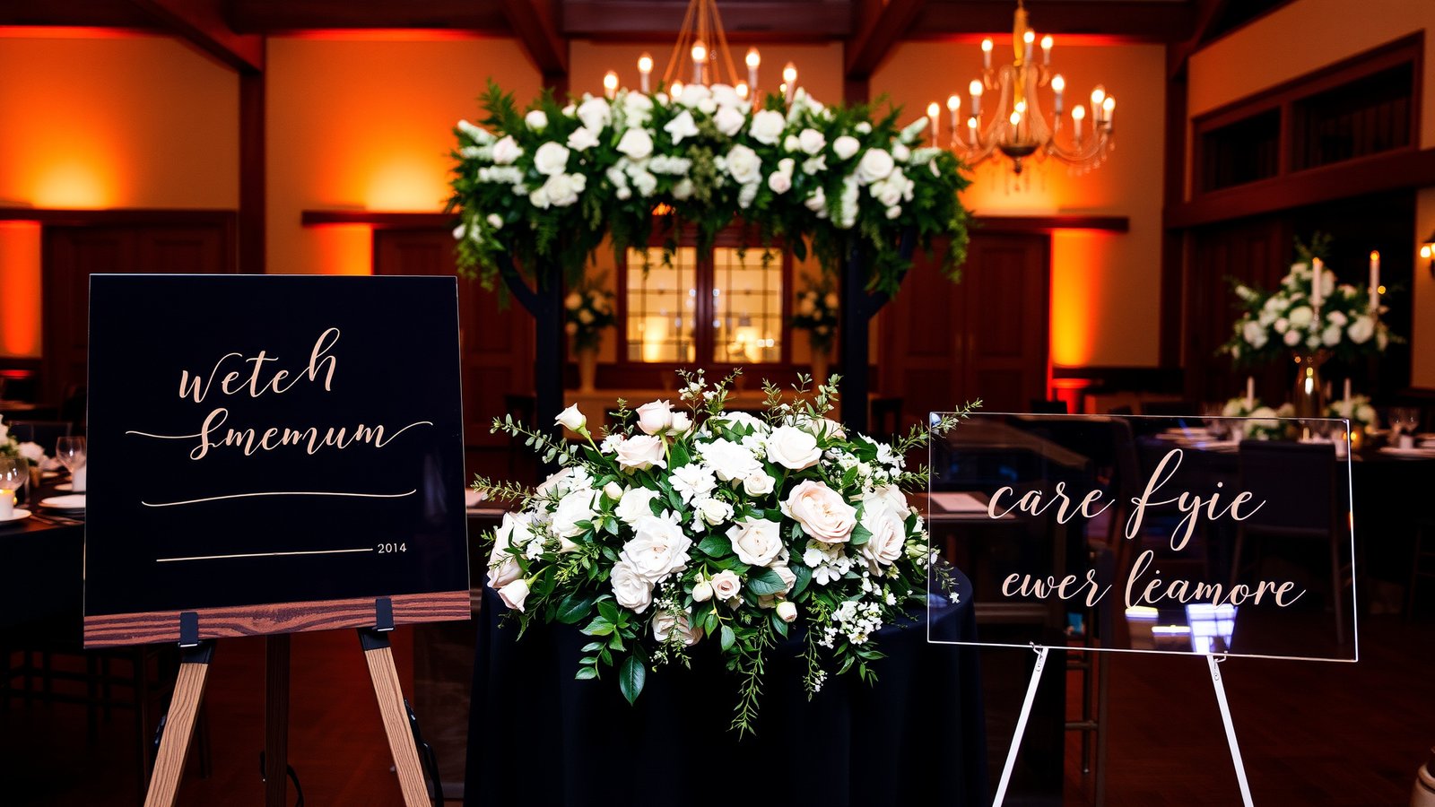 12. Jewel Tone Signage